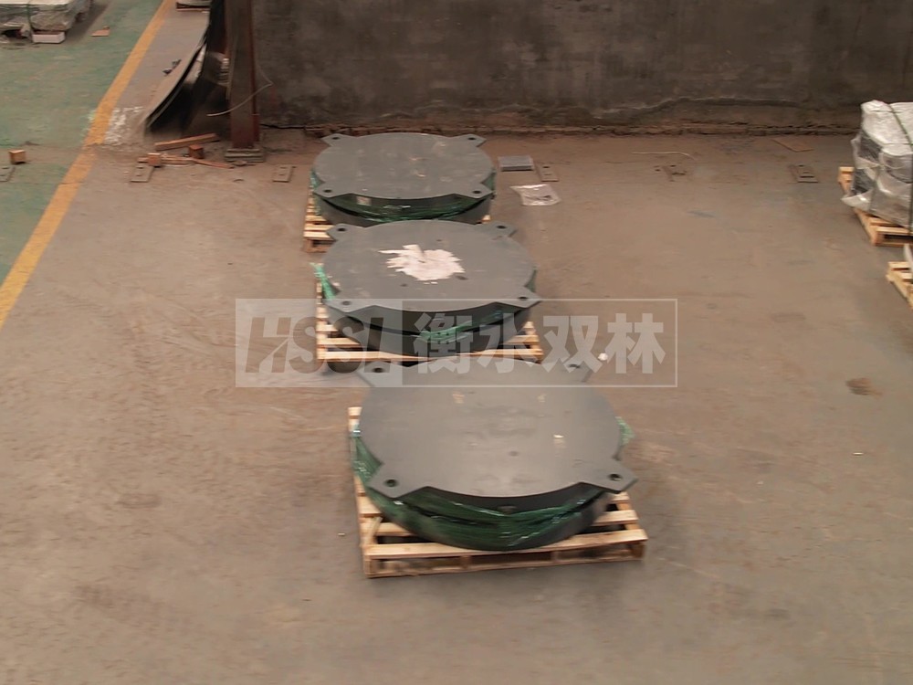 建筑房屋隔震支座 水平力分散力型LNR橡胶支座 建筑天然橡胶隔震支座